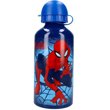 Fille-Accessoires-Fourniture scolaire-Gourde-Gourde aluminium spider-man let’s eat! 500 ml avec poignée