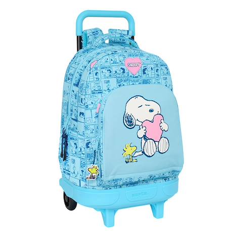 Garçon-Accessoires-Sac à dos à roulettes snoopy love - trolley 45 cm