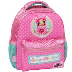 Sac à dos maternelle fille matelassé pailleté nanana  - vertbaudet enfant