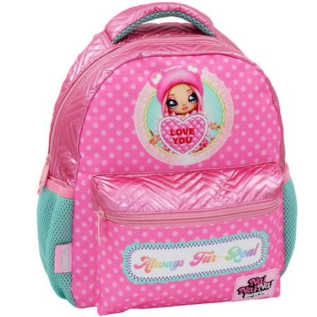 Sac à dos maternelle matelassé pailleté nanana  - vertbaudet enfant
