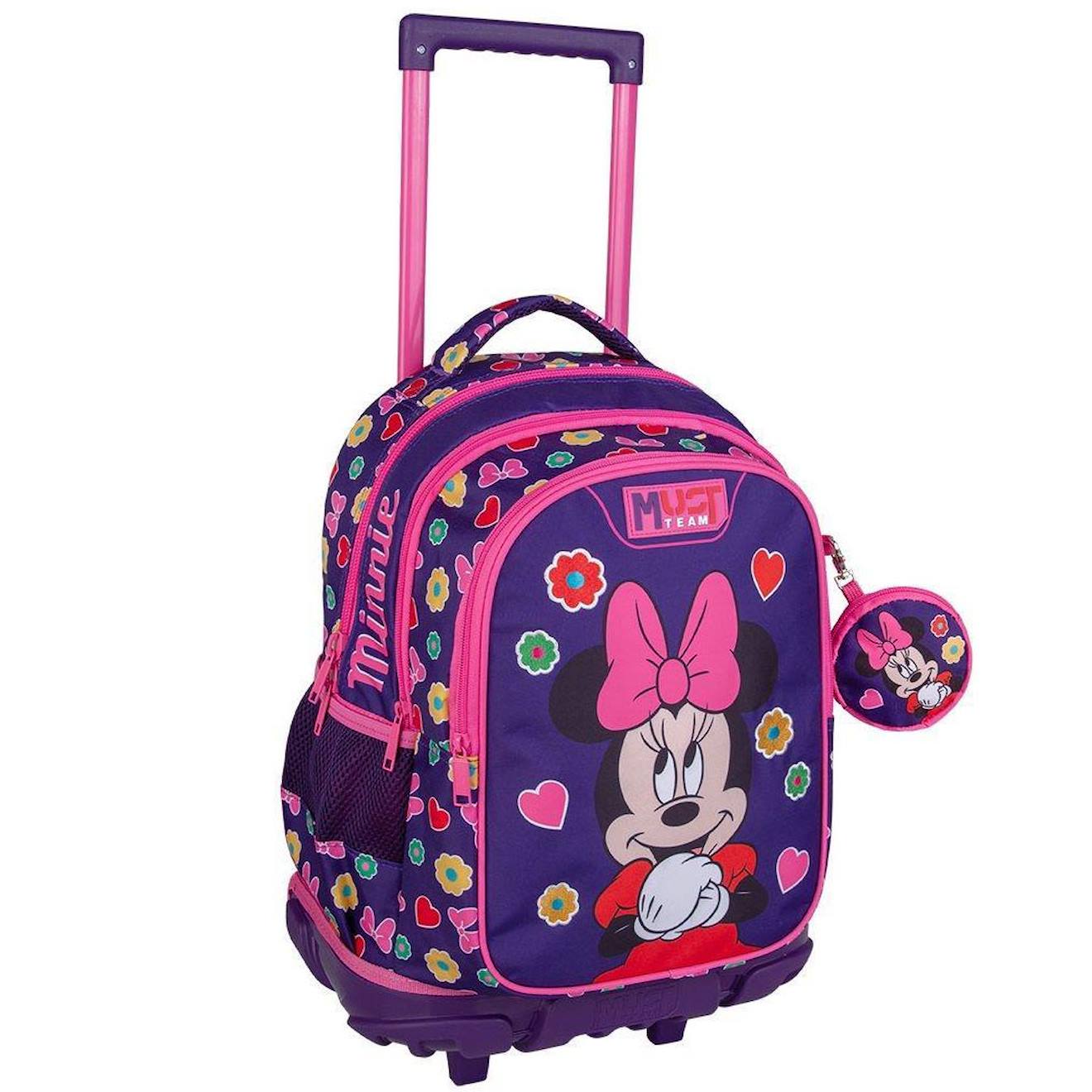Sac Dos Roulettes Fille Minnie Mouse - Trolley Scolaire Must Multicolore 54 €