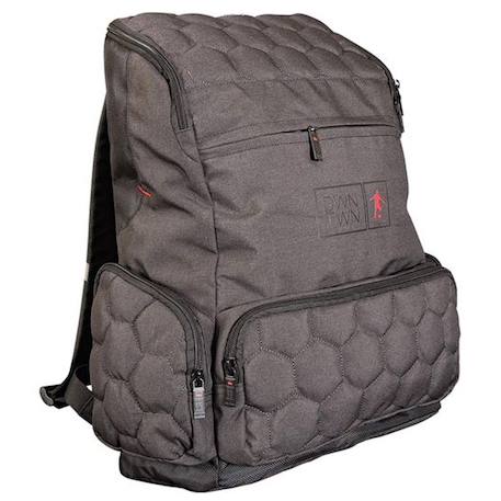 Sac à dos scolaire dwn twn polygone 43 cm rembourré zips multiples  - vertbaudet enfant