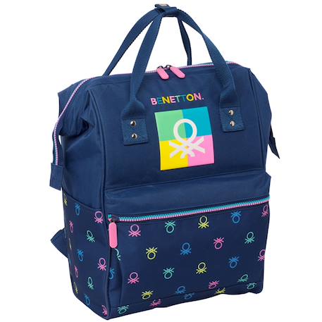 Sac à dos benetton cool avec compartiment pour ordinateur 40 cm  - vertbaudet enfant