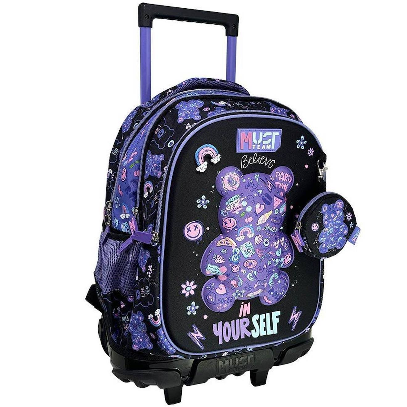 Sac Dos Chariot Must Team Gummy Bear 34x20x45 Cm 3 Compartiments Must Team Violet Figue 51 €