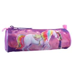 Jouet-Trousse ronde lécole des licornes - 20 cm