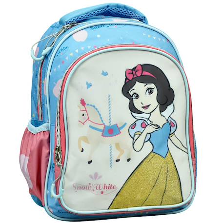 Fille-Accessoires-Fourniture scolaire-Cartable-Sac à dos maternelle fille imprimé blanche-neige disney princess 30 cm