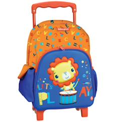 Sac à dos à roulettes lion fisher price 30 cm maternelle  - vertbaudet enfant