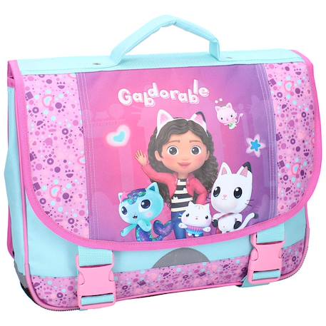 Fille-Accessoires-Cartable fille gabby et la maison magique – 2 compartiments 38 cm – gabby et la maison magique (z)