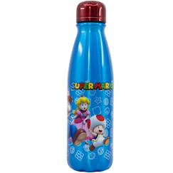 Puériculture-Gourde enfant en aluminium 600 ml super mario family