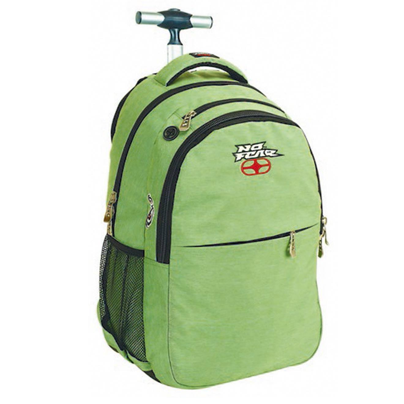 Trolley Garçon Sac À Dos No Fear 48 Cm Vert Clair