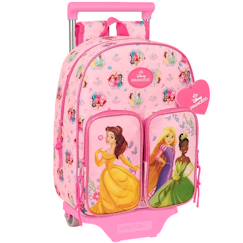 Sac à dos à roulettes princesse disney 34 cm trolley maternelle  - vertbaudet enfant
