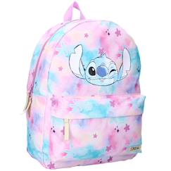 Sac à dos zip enfants stitch surf & sun 39 cm polyester lilo & stitch  - vertbaudet enfant