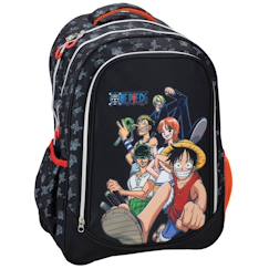 Sac à dos enfant 1 compartiment zippé 43 x 30 x 17 cm one piece  - vertbaudet enfant