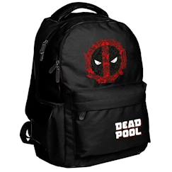 Sac à dos enfant graphique deadpool 41 cm 2 compartiments zippés  - vertbaudet enfant