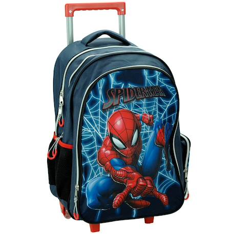 Garçon-Sac à dos à roulettes garçon spider-man imprimé en tissu haute qualité