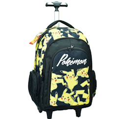-Sac à dos à roulettes pokémon pikachu 50 cm - cartable