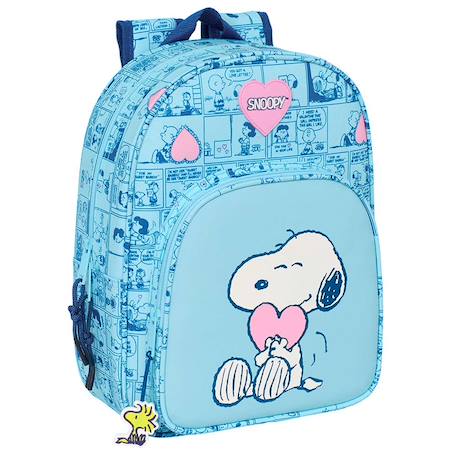 Fille-Sac à dos maternelle snoopy love léger et résistant 34 cm