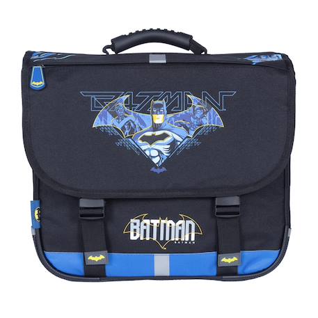 Cartable batman dc comics 38 cm - haut de gamme (dark)  - vertbaudet enfant