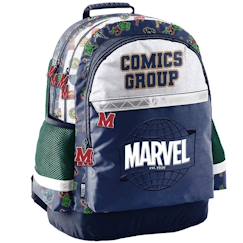 -Sac à dos garçon solaire marvel comics group à 2 compartiments 41 cm