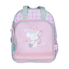Mini sac à dos fille kip mimi mouse – 30 cm avec led  - vertbaudet enfant