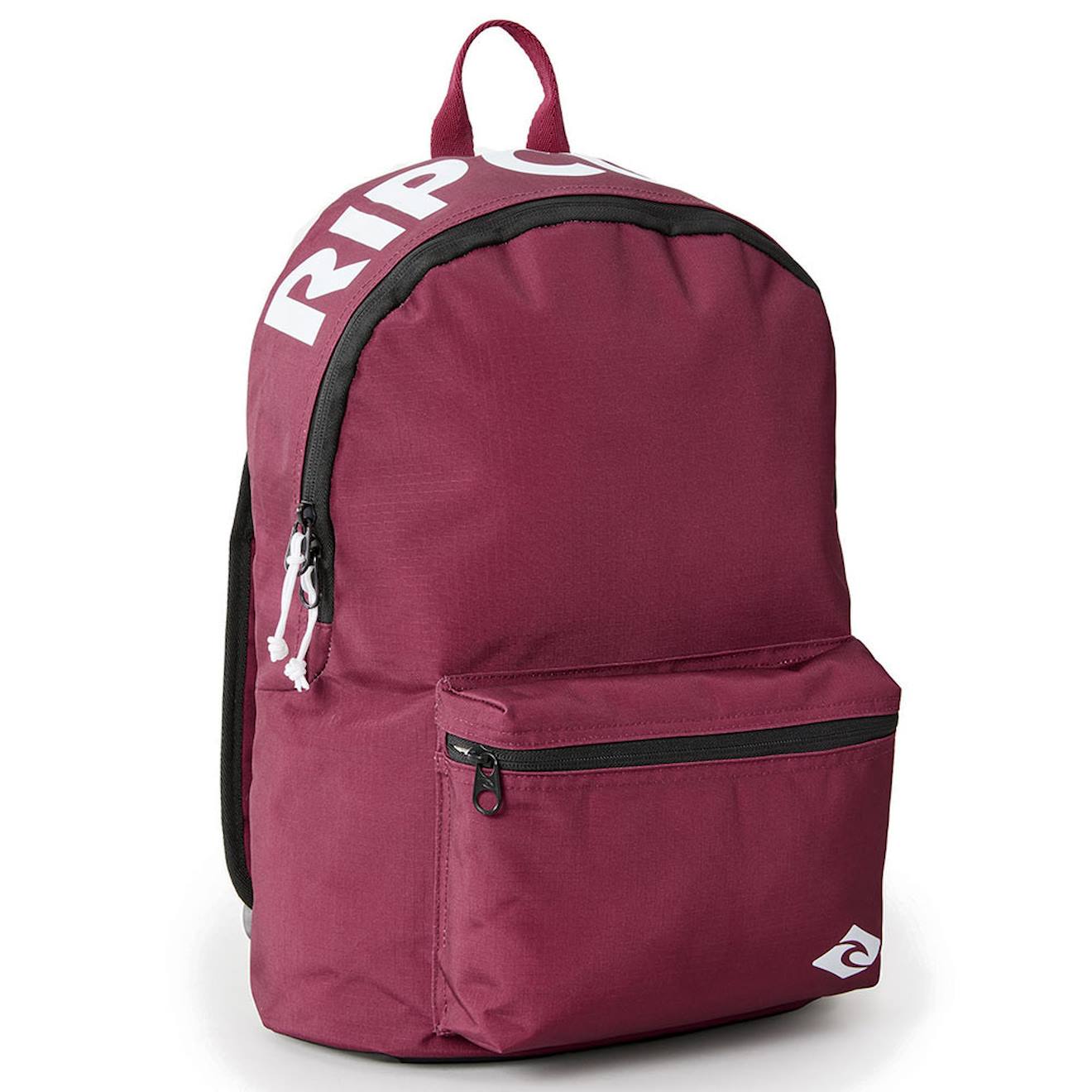 Sac À Dos Garçon Rip Curl Dome Pro - Forme Borne 44 Cm - Qualité Premium Noir / Bordeaux Sac À Dos Garçon Rip Curl Dome Pro - Forme Borne 44 Cm - Qualité Premium Noir / Bordeaux