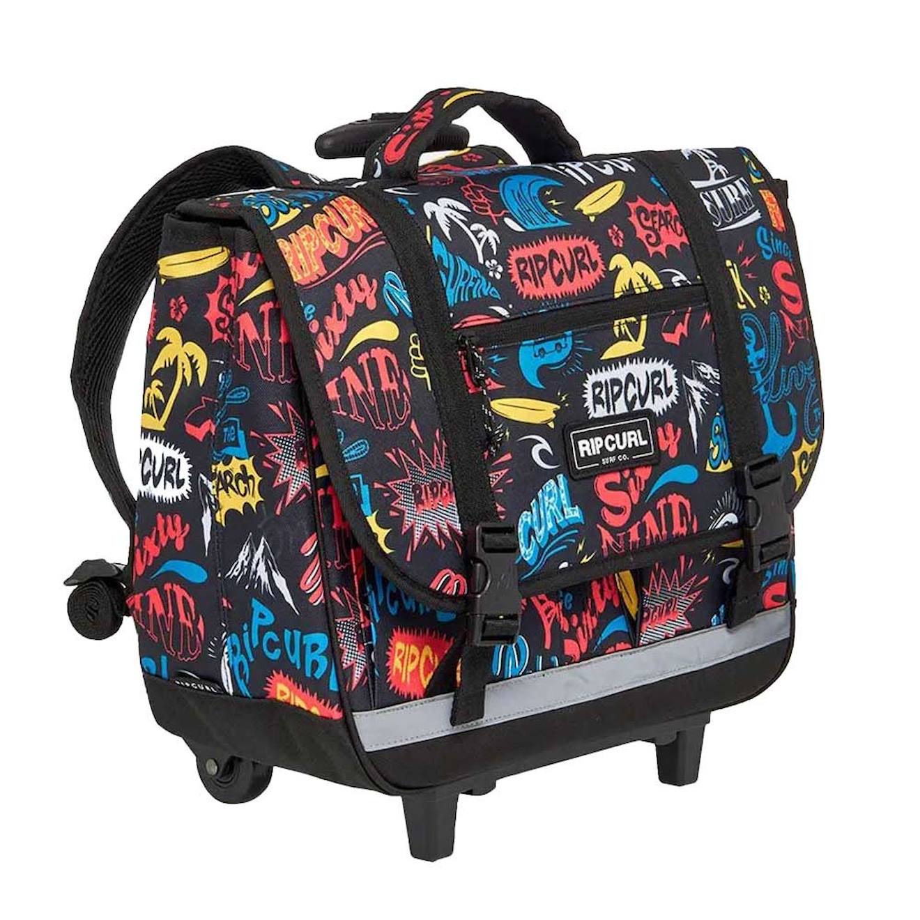 Cartable Roulettes Garon Rip Curl Multico Fluo 17l - 2 Compartiments Noir Multicolore 66 €