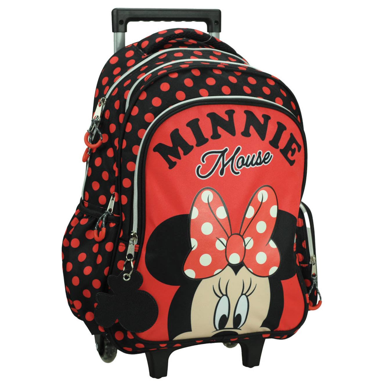 Sac À Dos À Roulettes Fille Minnie Mouse - Disney - Haut De Gamme Multicolore