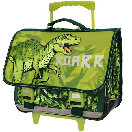 Garçon-Accessoires-Cartable à roulettes dinosaure roarr 41 cm - trolley scolaire enfant