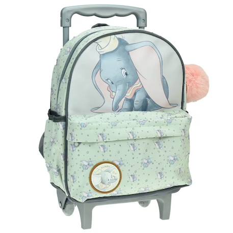 Fille-Sac à dos à roulettes maternelle fille dumbo 30 cm - disney