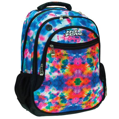 Fille-Sac à dos 2 compartiments no fear tie-dye 45 cm