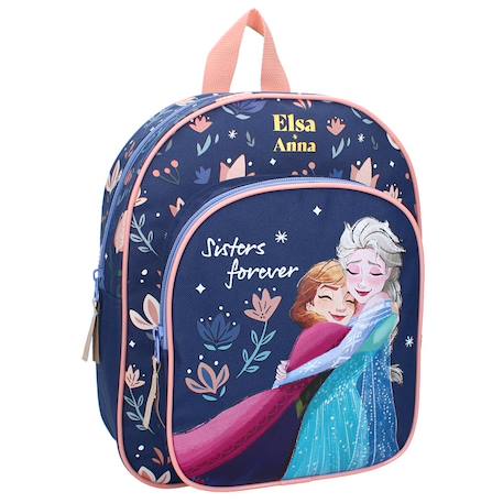 Garçon-Accessoires-Cartable, trousse-Sac à dos reine des neiges "sisters forever" - 30 cm maternelle