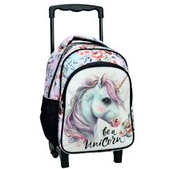 Sac à dos à roulettes maternelle - licorne magique - trolley pratique  - vertbaudet enfant