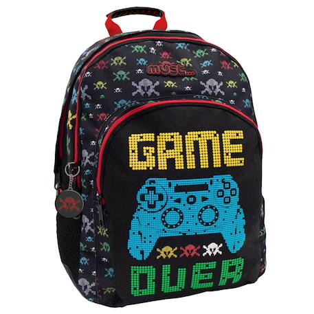 Sac à dos game over must 45 cm - 2 cpt  - vertbaudet enfant