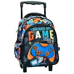 Sac à dos à roulettes game 30 cm trolley maternelle  - vertbaudet enfant