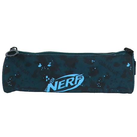 Trousse ronde nerf splash à fermeture zippée – polyester résistant 22 cm  - vertbaudet enfant