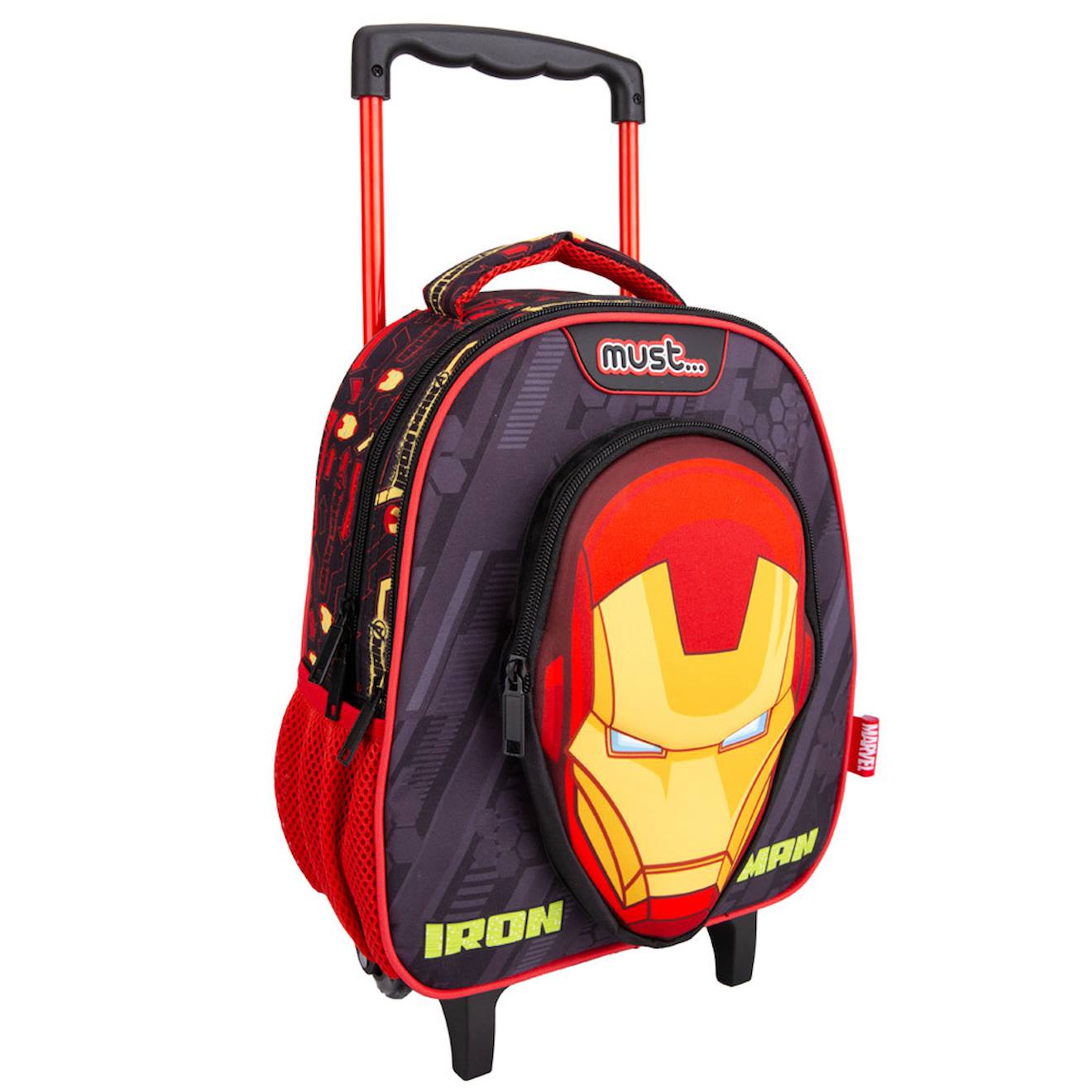Sac Dos Trolley Iron Man Avengers Fonc 31 Cm Avec Roues Gris 34 €
