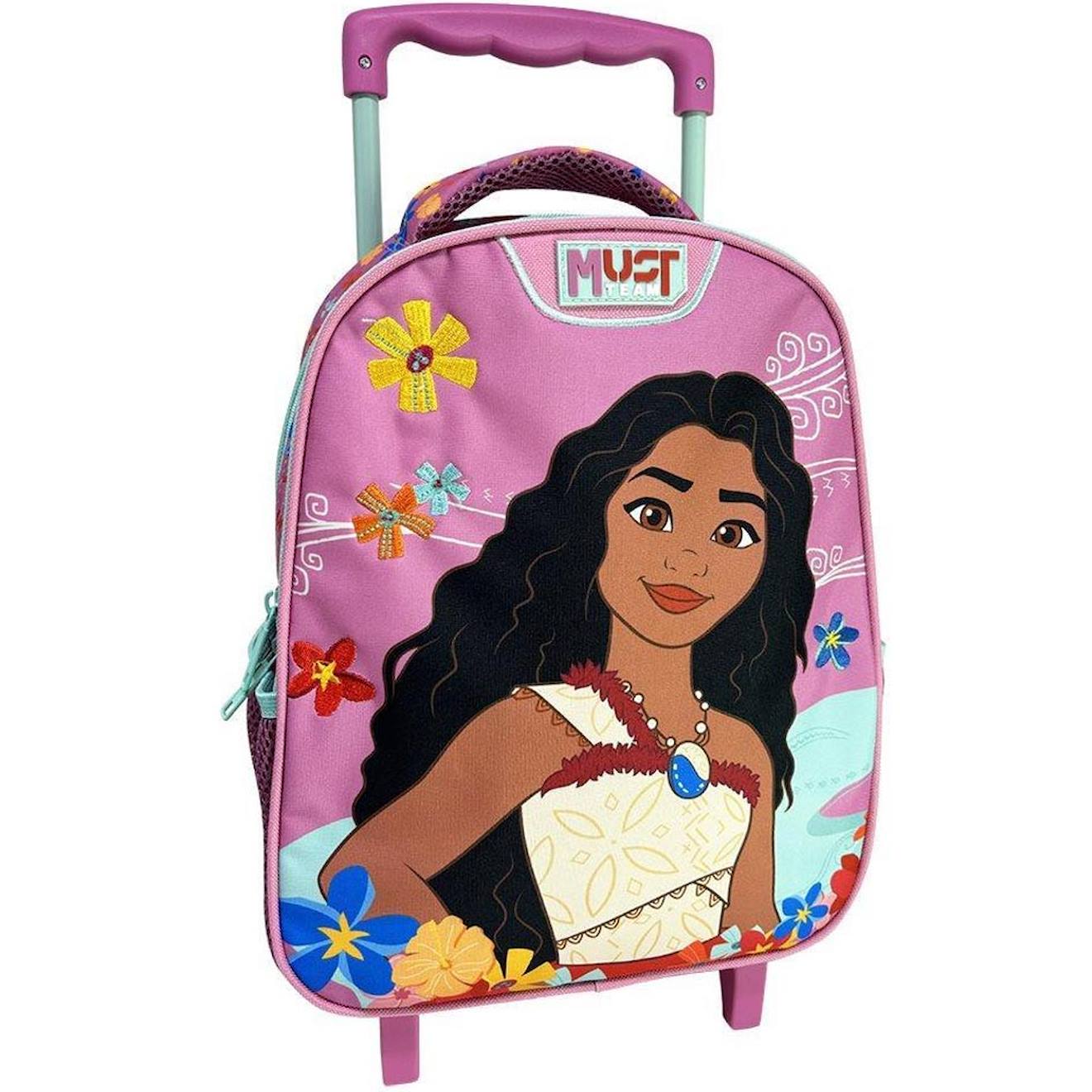 Sac À Dos Fille Chariot Enfant Vaiana 2 Must Team Vaiana – 27 X 10 X 31 Cm Disney Rose
