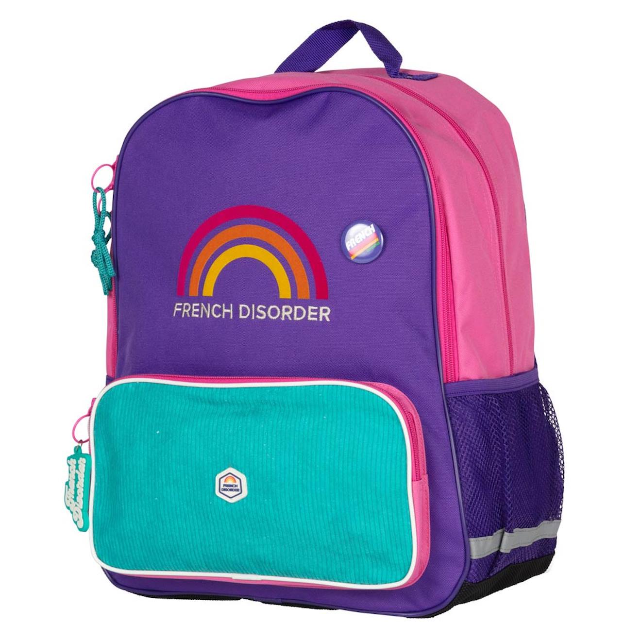 Sac À Dos Cm P French Disorder 42 Cm 2 Compartiments Rose/bleu/vert Sac À Dos Cm P French Disorder 42 Cm 2 Compartiments Rose/bleu/vert