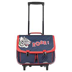 Sac à dos trolley aaron 2025 18 l 38 cm simili avec bretelles rembourrées  - vertbaudet enfant