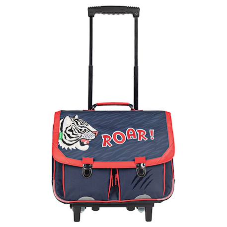 Garçon-Sac à dos trolley aaron 2025 18 l 38 cm simili avec bretelles rembourrées