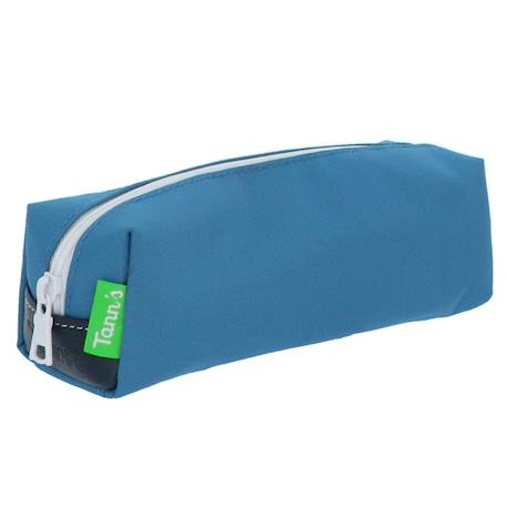 Trousse bicolore rectangulaire zippée 22 cm  - vertbaudet enfant