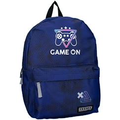 Sac à dos scolaire garçon skooter "game on" - forme borne - 39 cm  - vertbaudet enfant