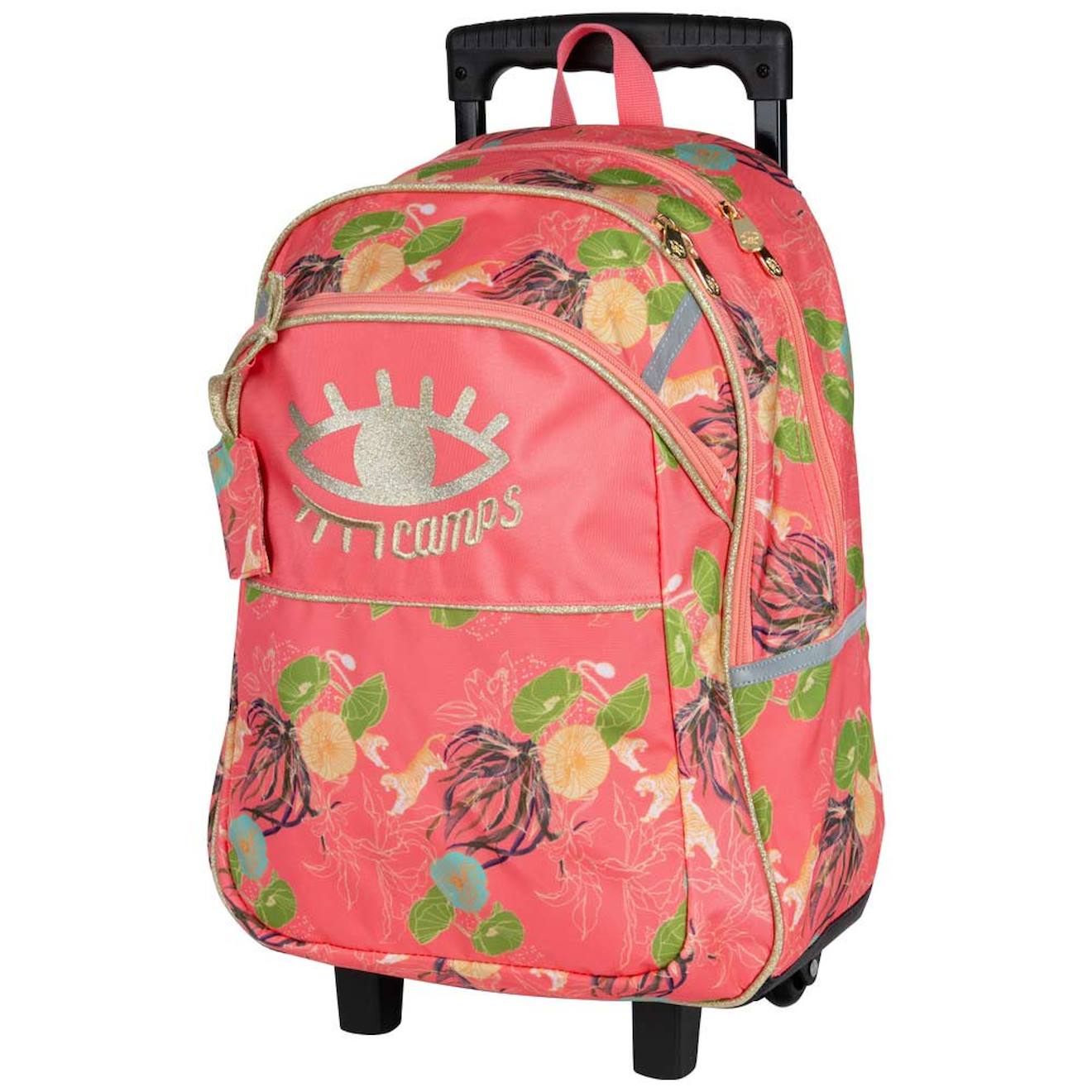 Sac À Dos À Roulettes Fille - Haut De Gamme Multicolore Sac À Dos À Roulettes Fille - Haut De Gamme Multicolore