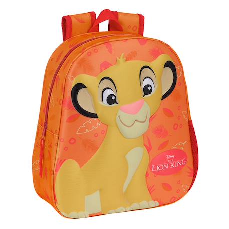 Sac à dos maternelle simba le roi lion 33 cm - licence officielle disney  - vertbaudet enfant