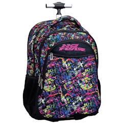 Trolley scolaire no fear girl 48 cm  - vertbaudet enfant
