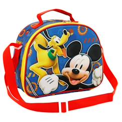 Sac gouter mickey friend 3d 25 cm - sac déjeuner (modèle 1)  - vertbaudet enfant