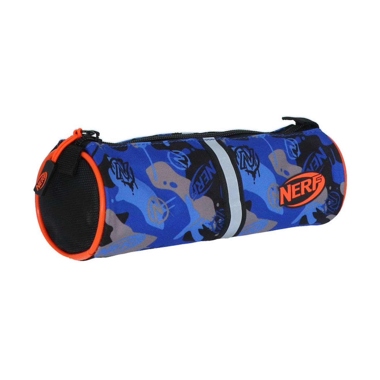 Nerf - Trousse Ronde Scolaire Playground - Bleu Camouflage - Enfant Bleu 11 €