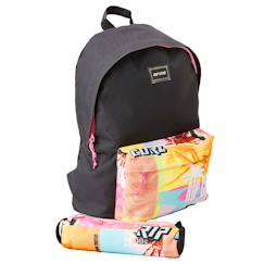 Sac à dos scolaire avec trousse rip curl double dome 2 compartiments  - vertbaudet enfant