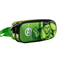 Trousse hulk avengers 3d 22 cm - haut de gamme  - vertbaudet enfant
