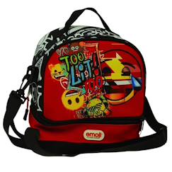 Puériculture-Repas-Sac gouter emoji too lit 21 cm - sac déjeuner